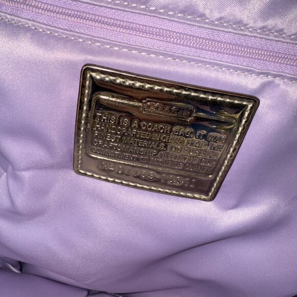 Vintage Coach Poppy Graffiti Backpack NWOT - Picture 5 of 5